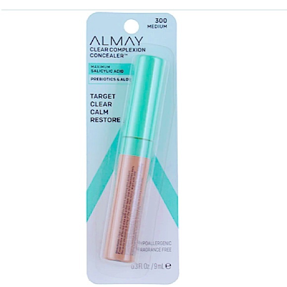🆕 Almay Clear Complexion Concealer, 300 Medium, 0.3 fl oz - Picture 1 of 5